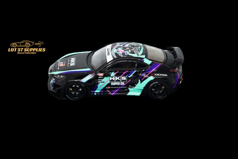 Fuji Toyota GR86 Rocket Bunny Pandem HKS Livery 1:64 - Image 4