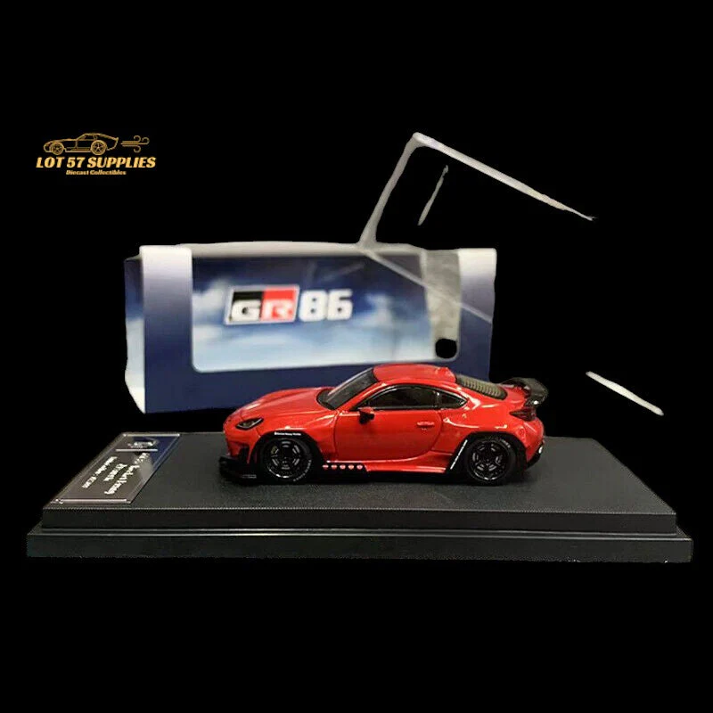 Fuji Toyota GR86 Rocket Bunny Pandem Red 1:64 - Image 2