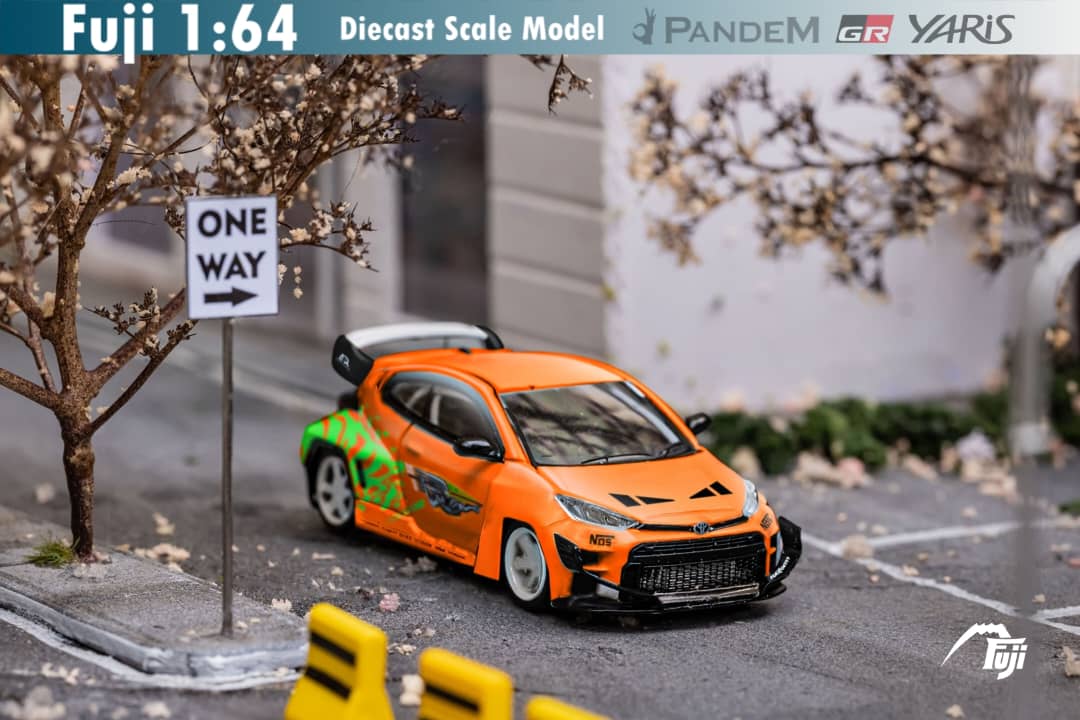 Fuji Toyota Yaris GR Fast & Furious Livery 1:64 - Image 5