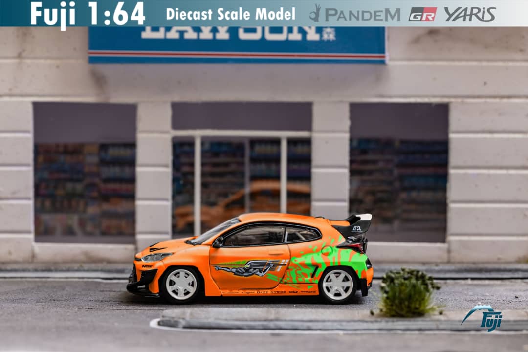 Fuji Toyota Yaris GR Fast & Furious Livery 1:64 - Image 6
