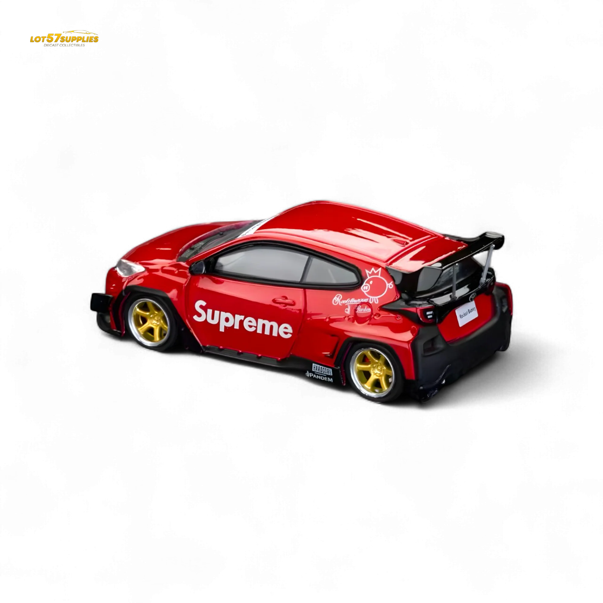 Fuji Toyota Yaris GR Pandem Supreme Livery 1:64 - Image 2