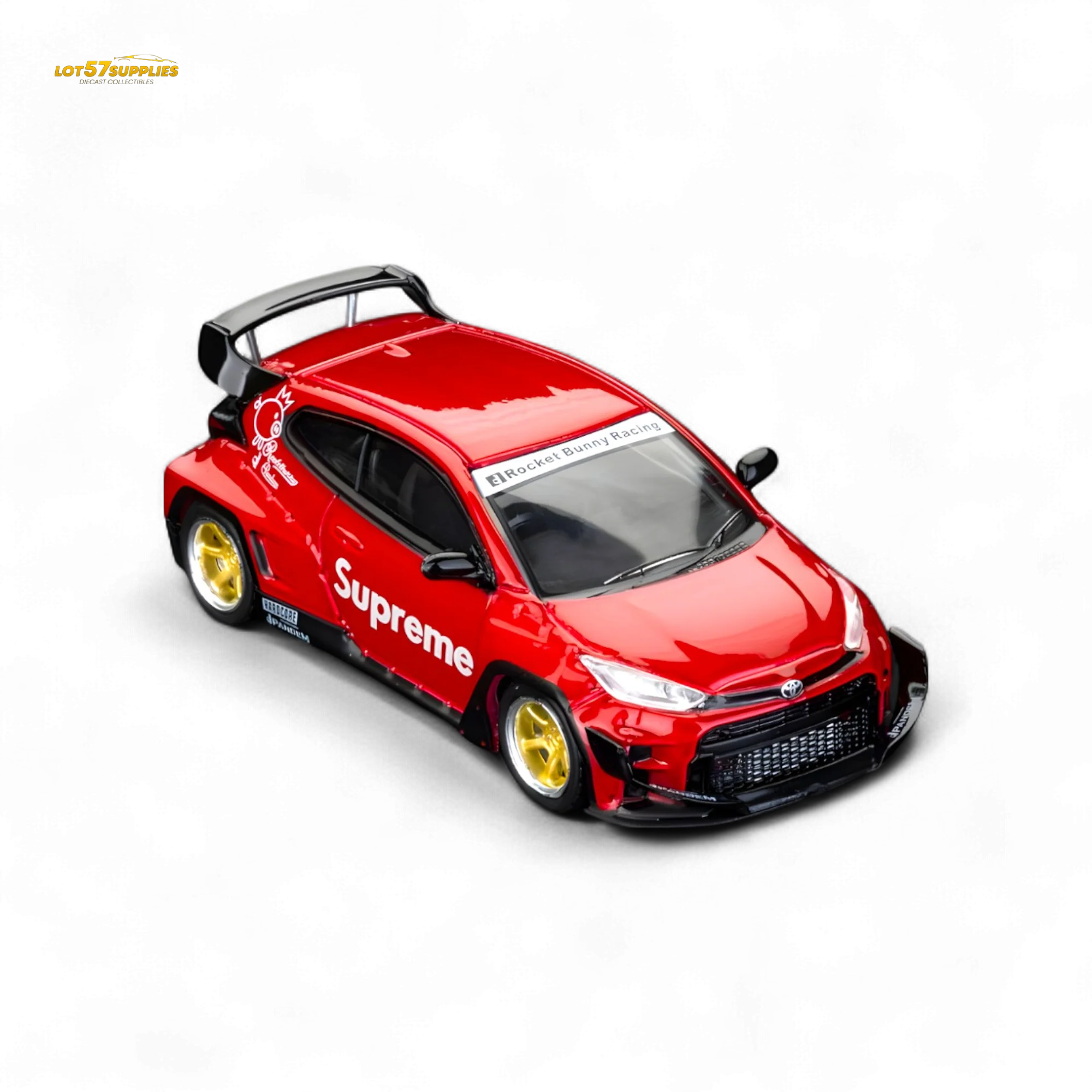 Fuji Toyota Yaris GR Pandem Supreme Livery 1:64 - Image 4