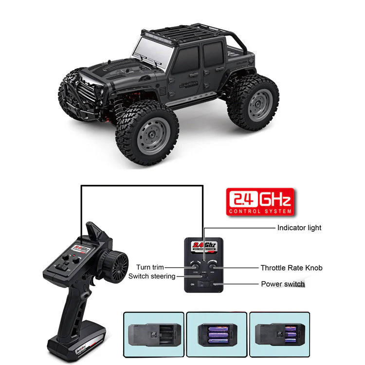 Full Scale Charging High Speed  Remote Control Toy Car - Image 2