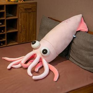 Full Size Squid Soft Stuffed Plush Pillow Toy - Image 6