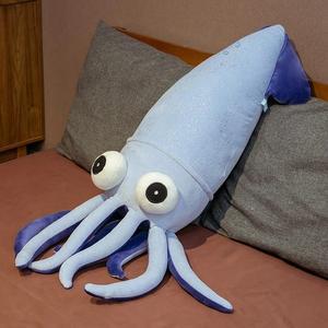 Full Size Squid Soft Stuffed Plush Pillow Toy - Image 7