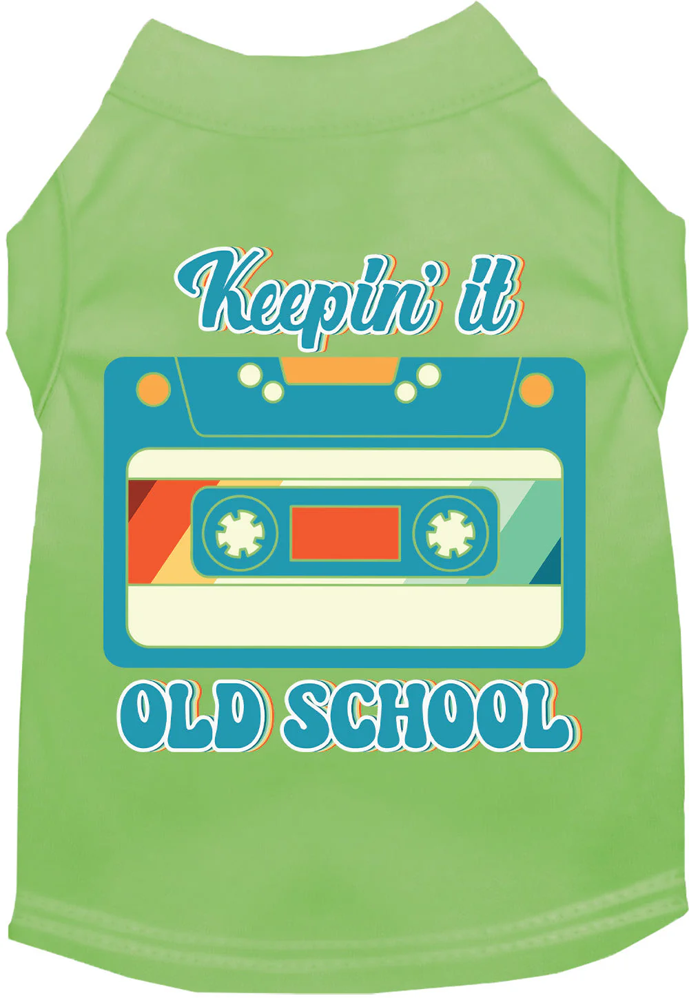 Fun Cat or Dog Shirt for Pets "Keepin it Old School" - Image 12