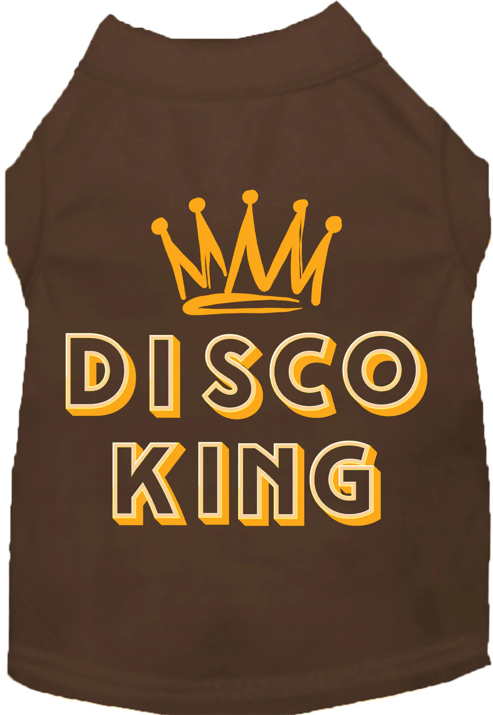 Fun Costume Cat or Dog Shirt for Pets "Disco King" - Image 3