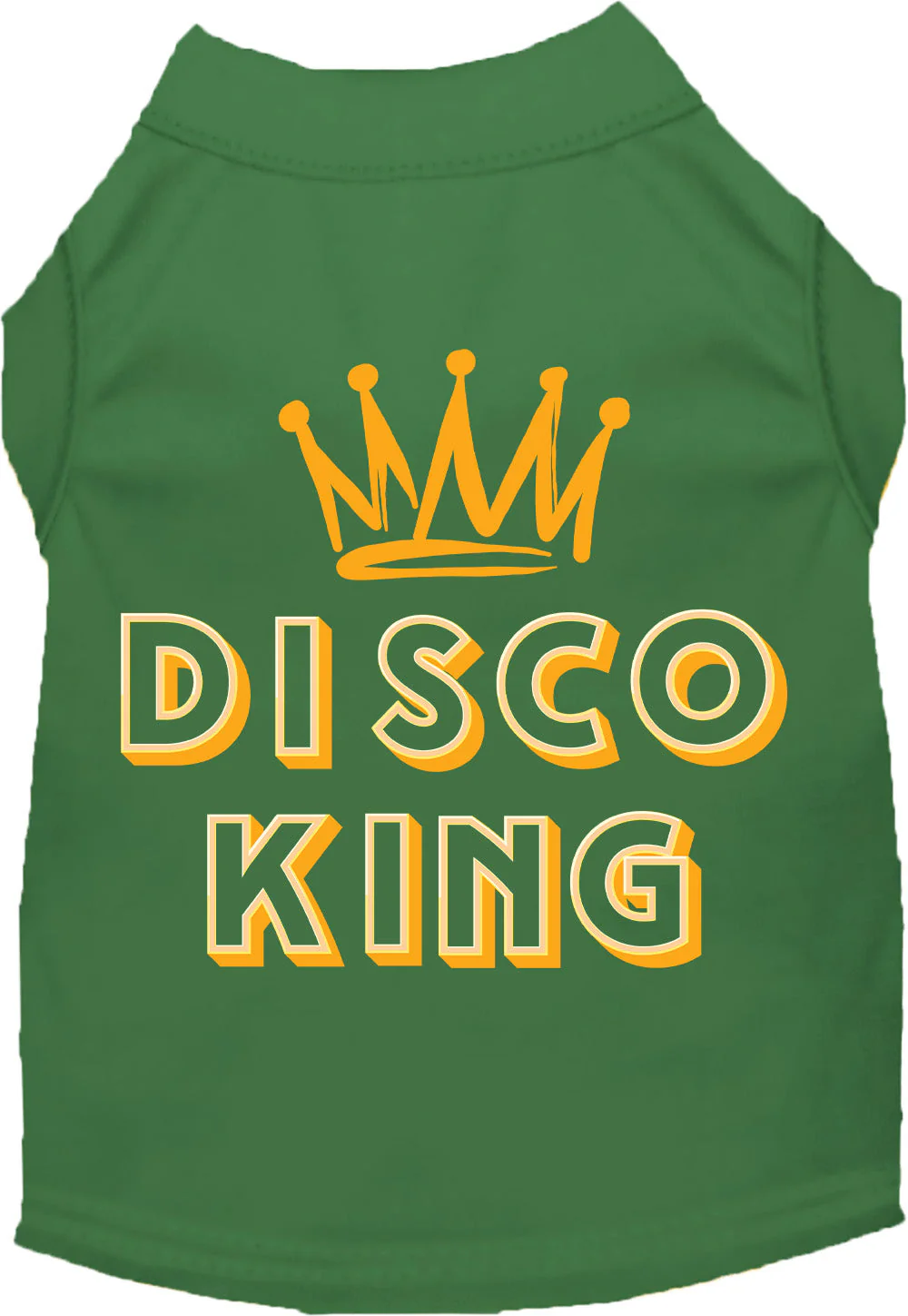 Fun Costume Cat or Dog Shirt for Pets "Disco King" - Image 5