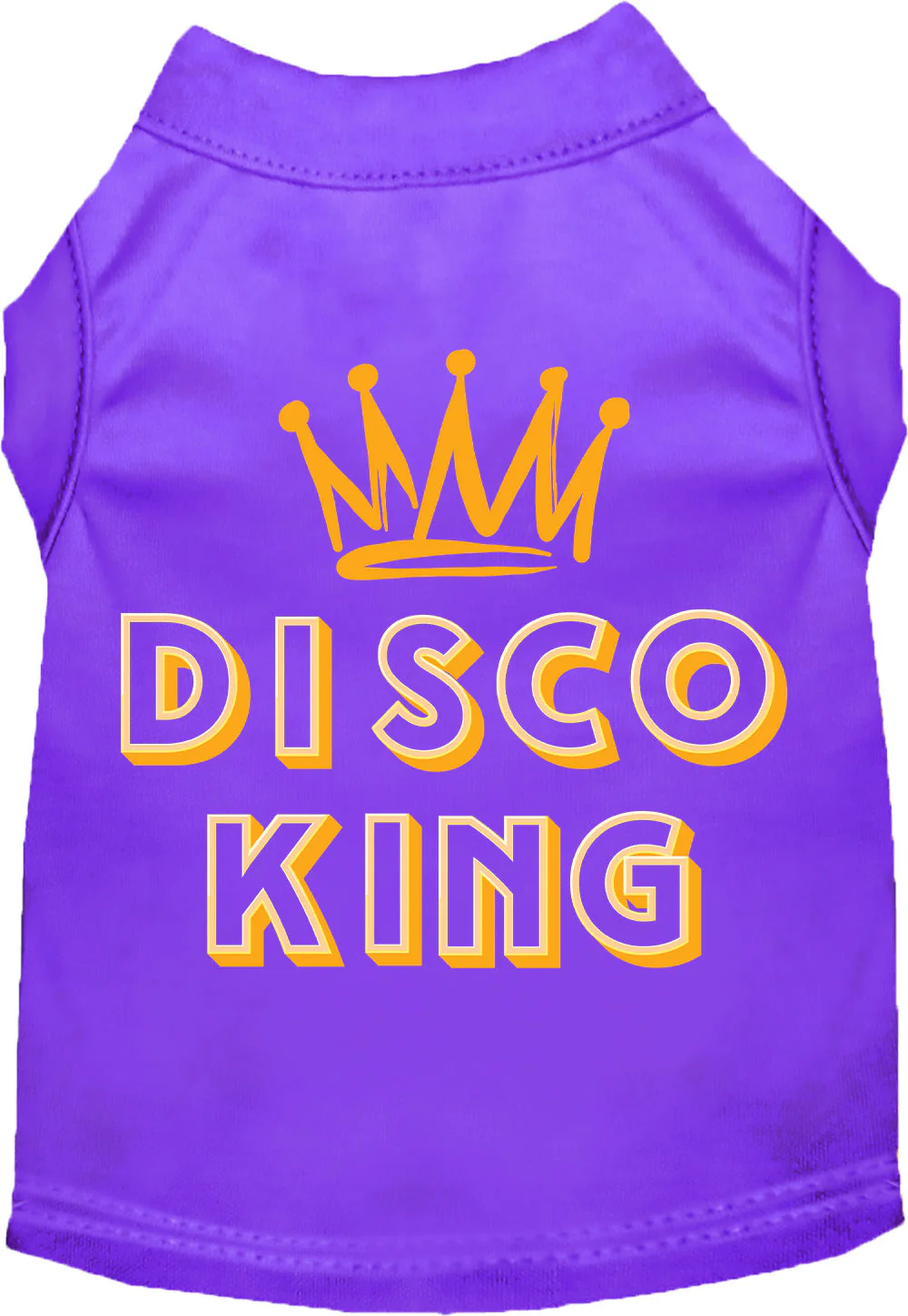 Fun Costume Cat or Dog Shirt for Pets "Disco King" - Image 7