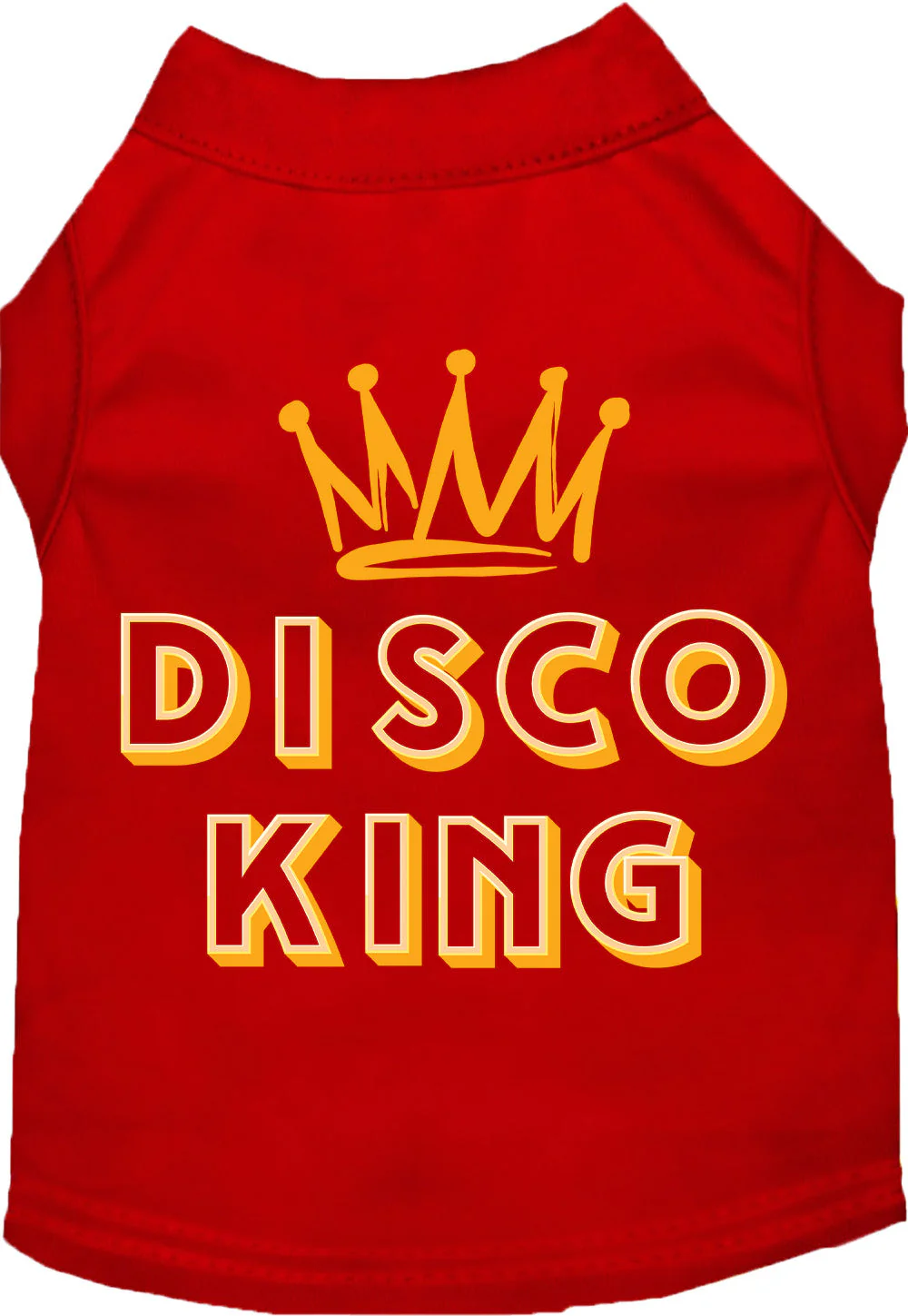 Fun Costume Cat or Dog Shirt for Pets "Disco King" - Image 8