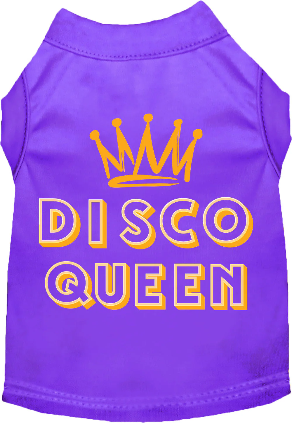 Fun Costume for Cat or Dog Shirt for Pets "Disco Queen" - Image 3