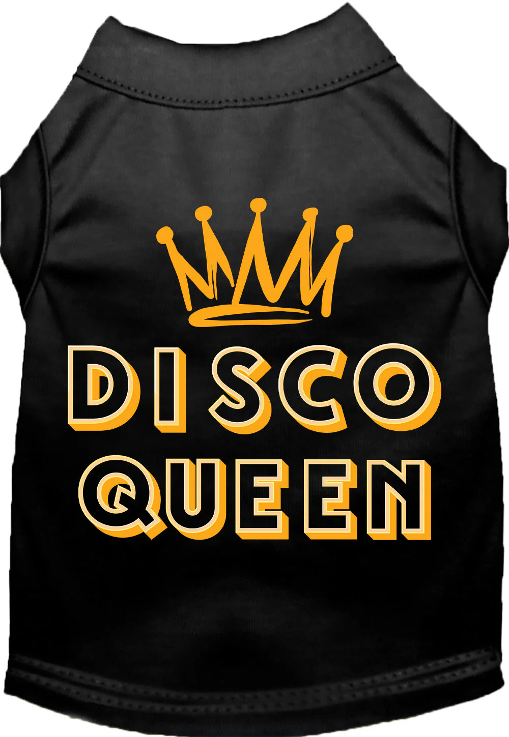 Fun Costume for Cat or Dog Shirt for Pets "Disco Queen" - Image 7
