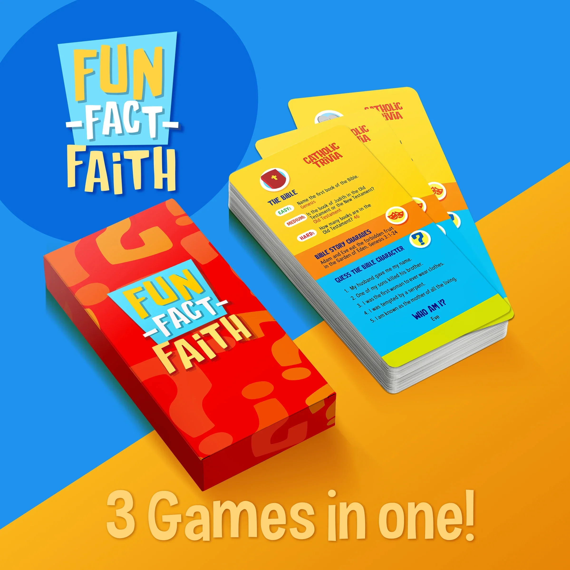 Fun Fact Faith - Three Catholic Games in One! - Image 2