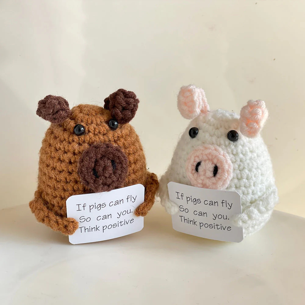 Funny Animal Crocheted Toy Creative Gift - Image 3