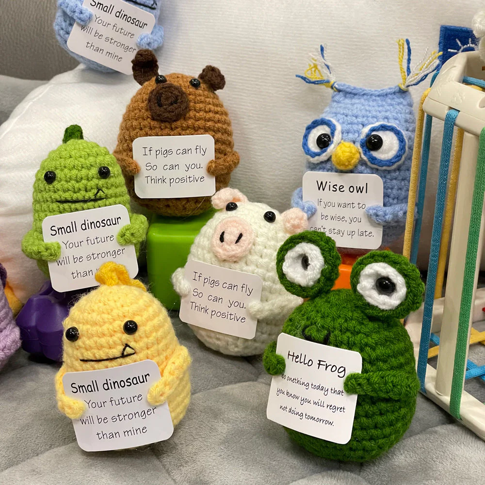 Funny Animal Crocheted Toy Creative Gift - Image 4
