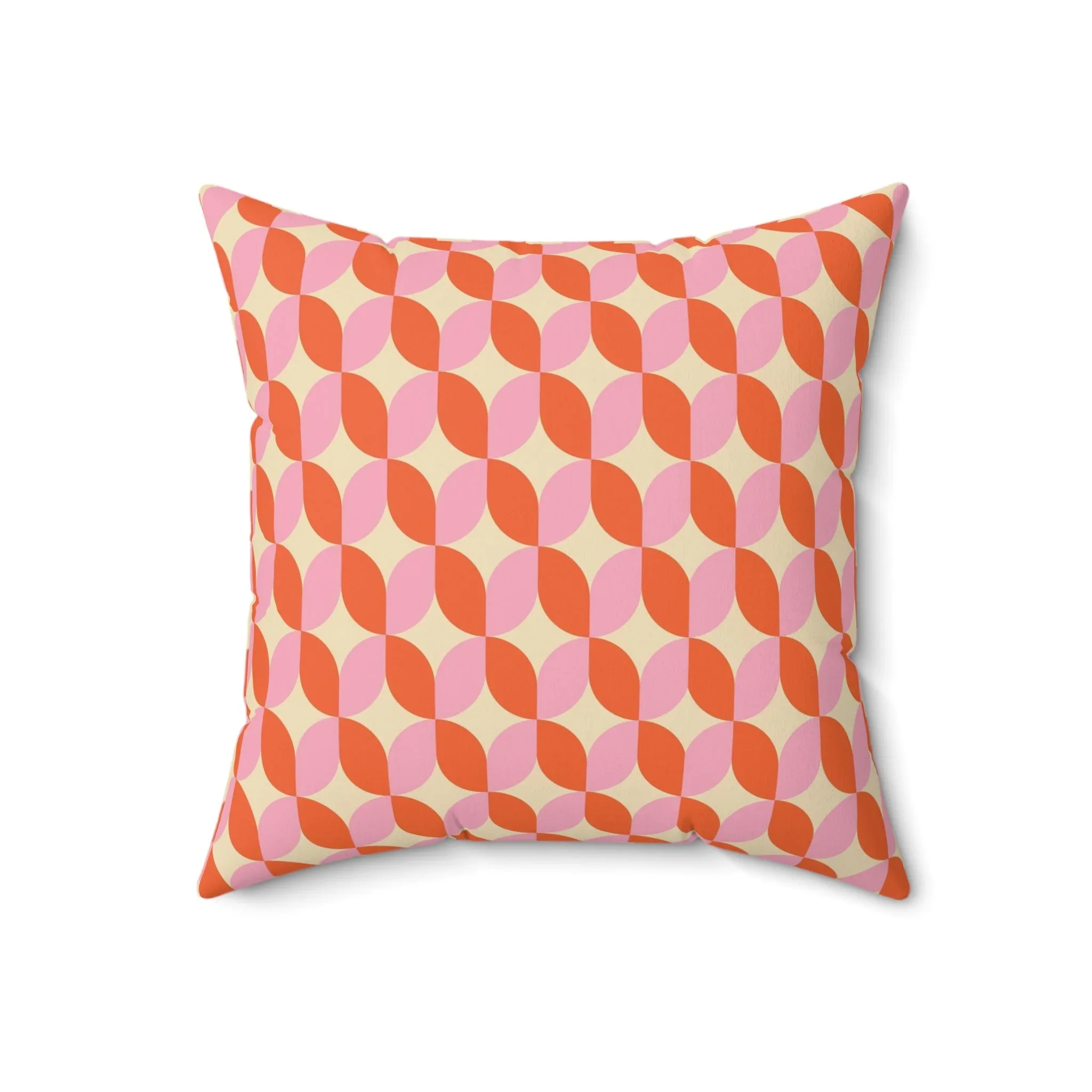 Funny Bookish Pillow, 70s Retro Aesthetic: Shelf Control is Totally Boring - Image 2