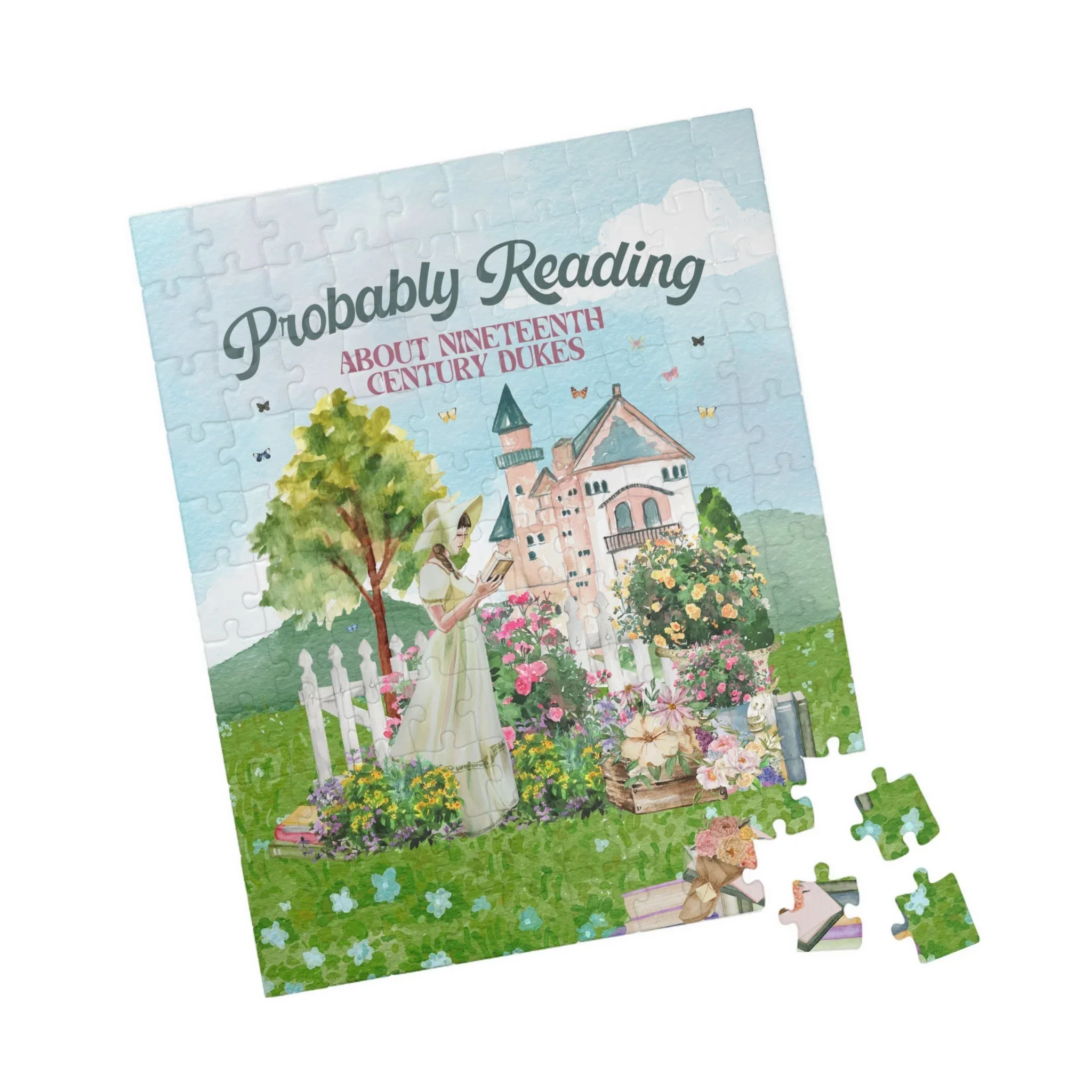 Funny Bookish Puzzle for Romance Reader: Probably Reading About Dukes - Image 3