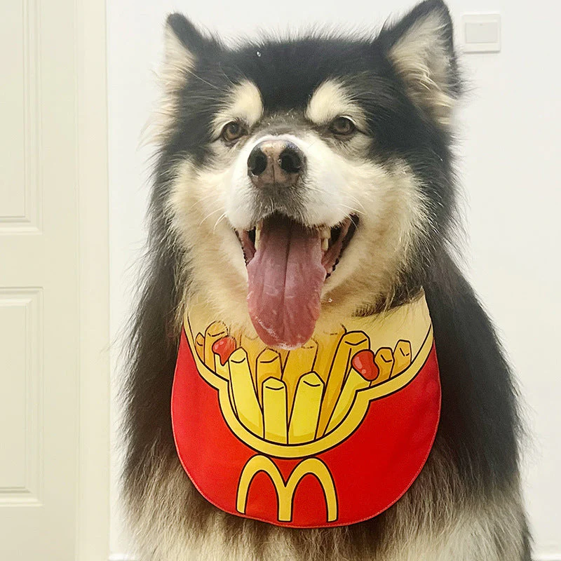 Funny Cartoon Dog Bandana Bibs (4 Designs) - Image 4