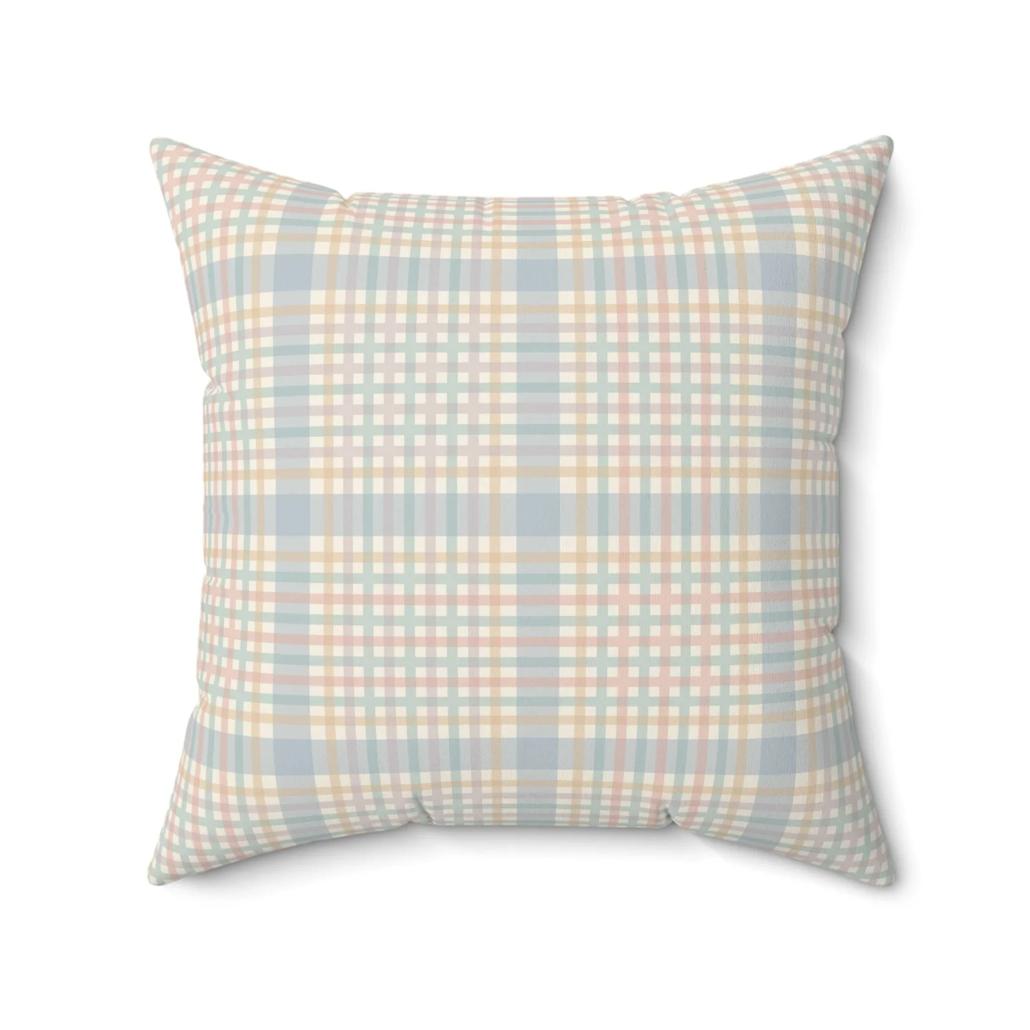 Funny Dinosaur Pillow with Pastel Color Flowers - Image 2
