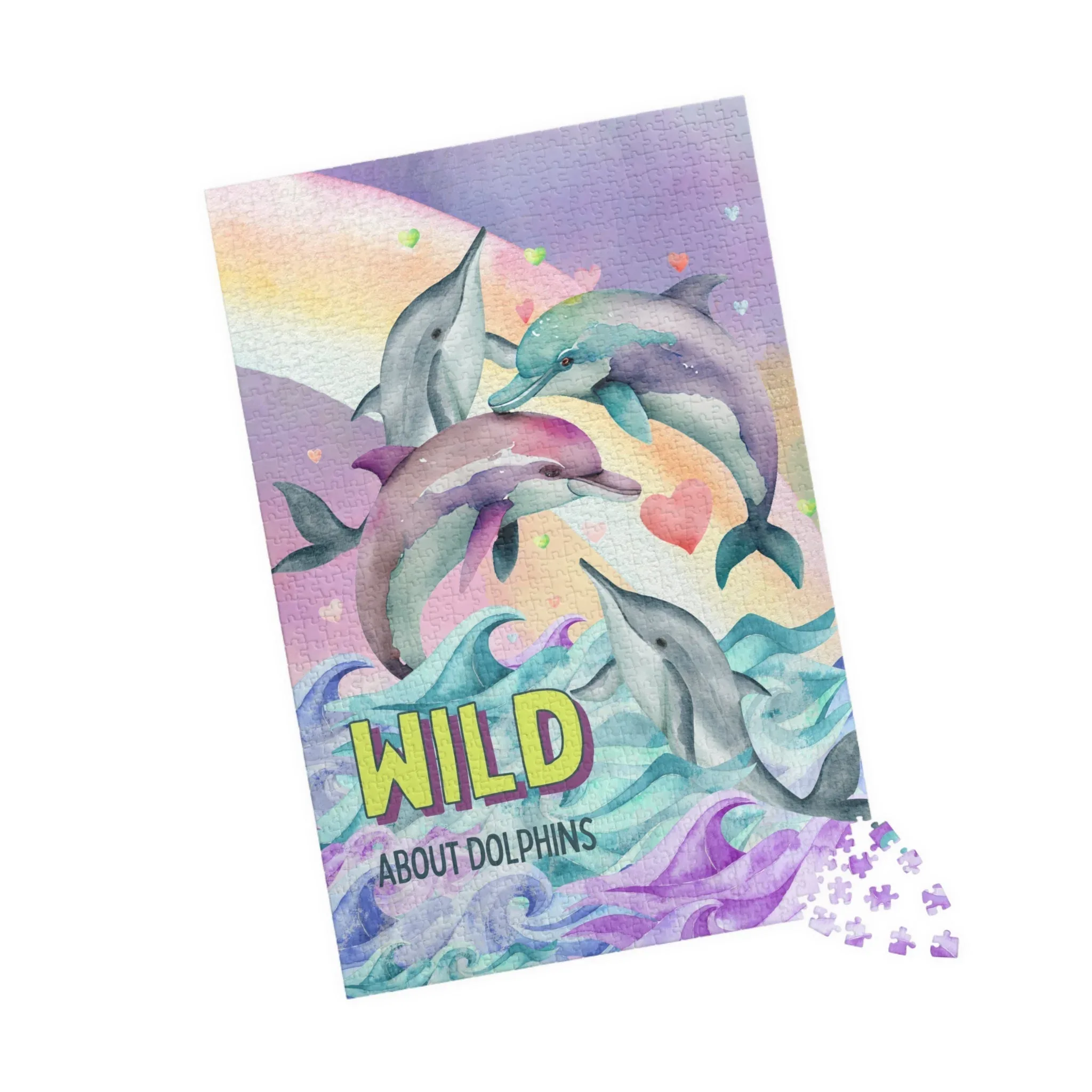Funny Ocean Puzzle for Dolphin Lover: Wild About Dolphins - Image 3
