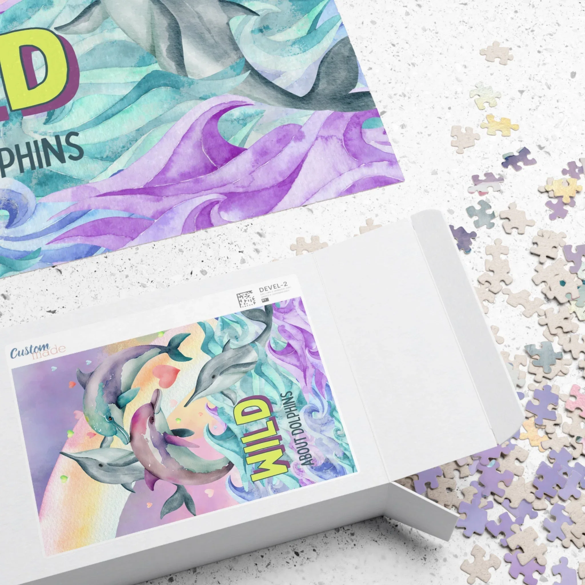 Funny Ocean Puzzle for Dolphin Lover: Wild About Dolphins - Image 4