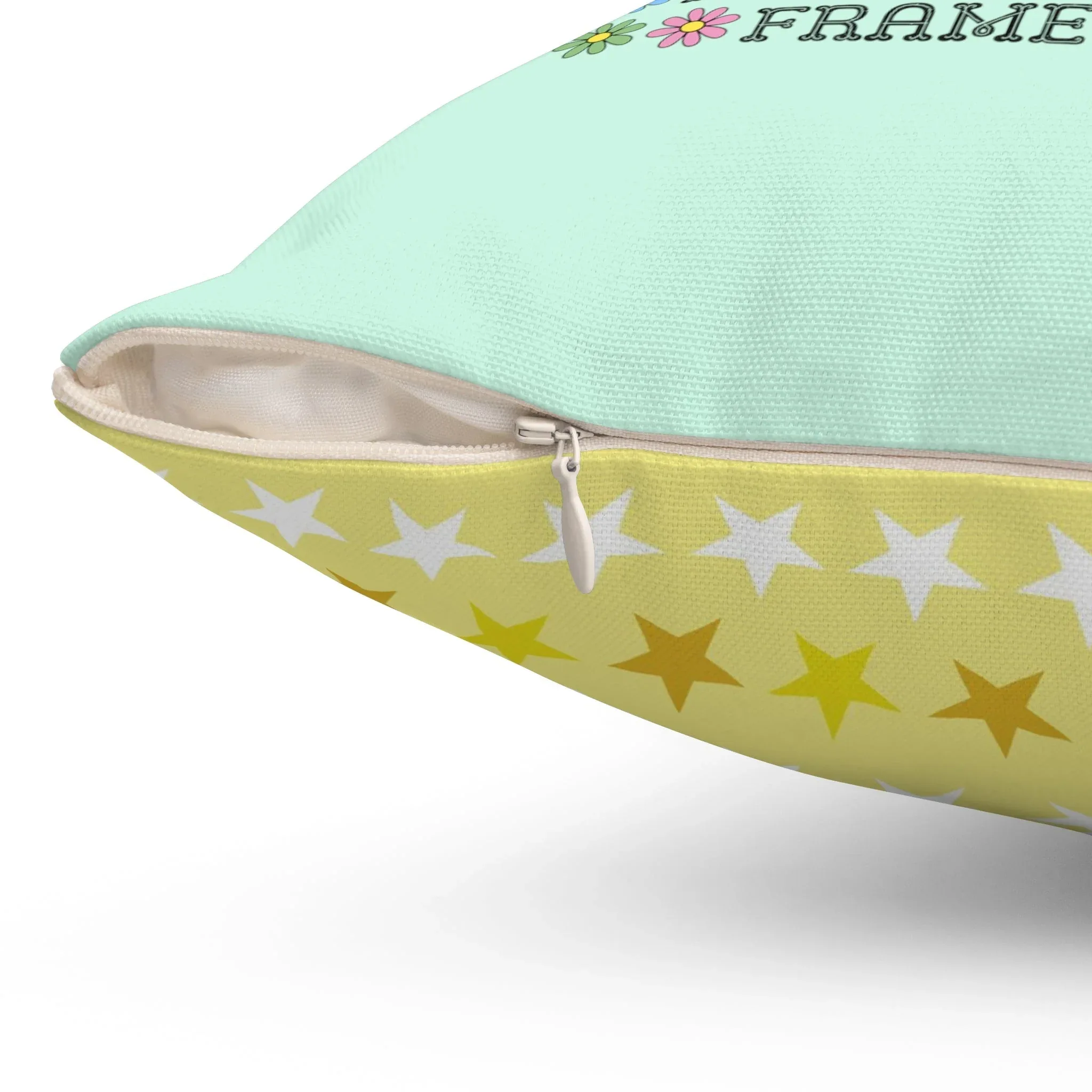 Funny Photographer Pillow for Photographer Office or Studio: Freezing Time - Image 3