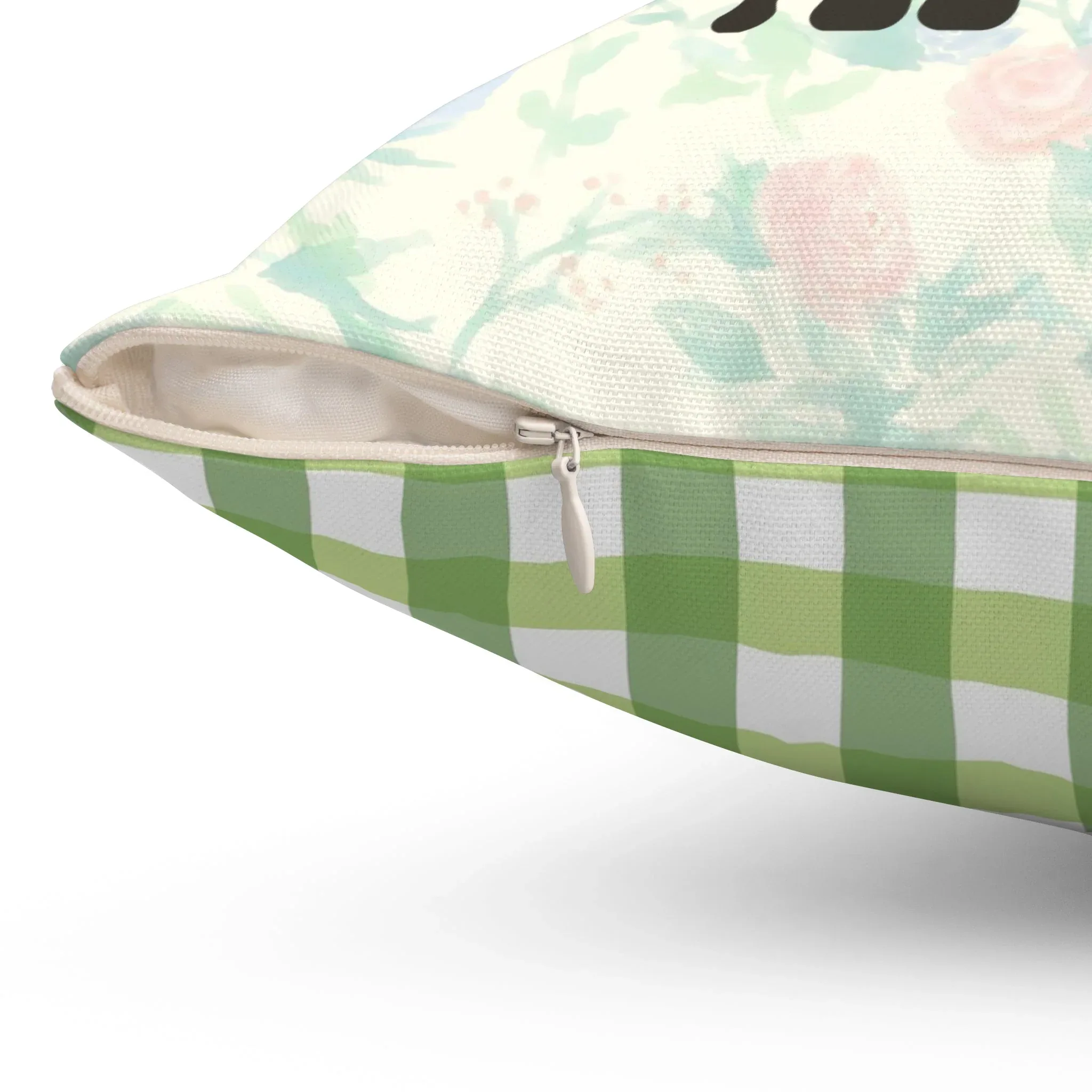 Funny Whimsigoth Frog Lover Pillow with Flowers: Be Whoever You Want | Funny Animal Pillow - Image 3