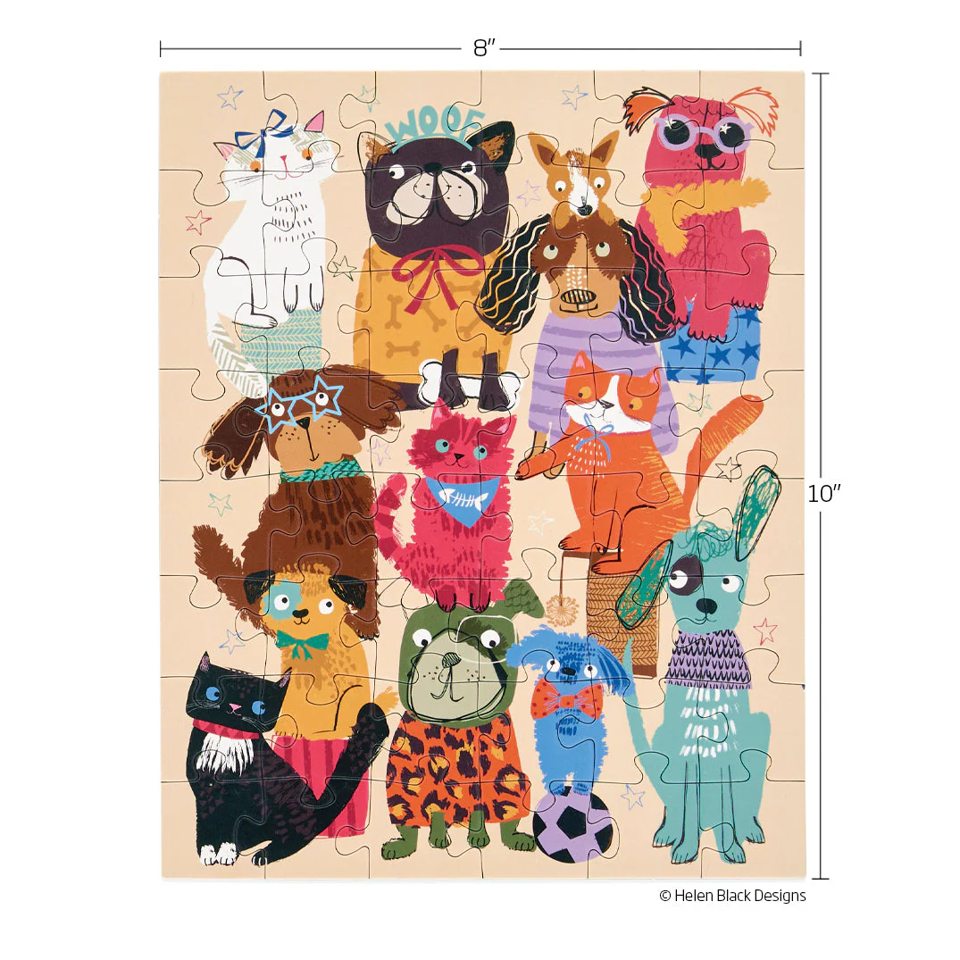 Fur Babies 48 Piece Puzzle Snax - Image 3
