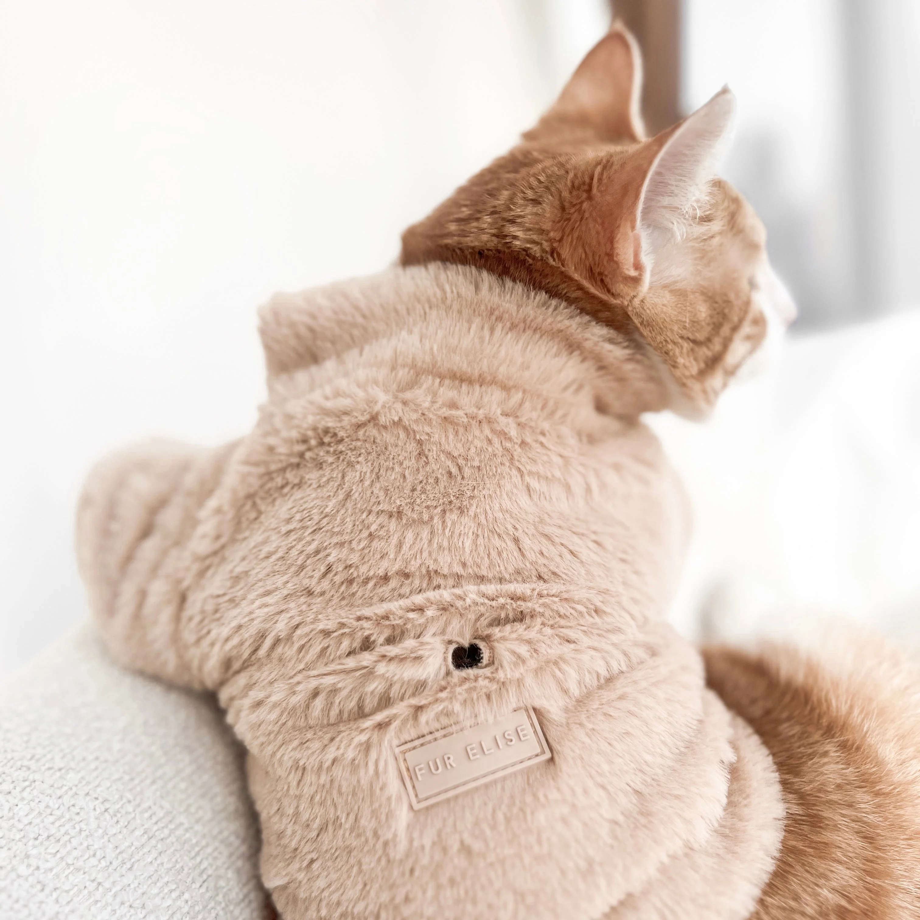 Furi Pet Coat - Sand - Image 3