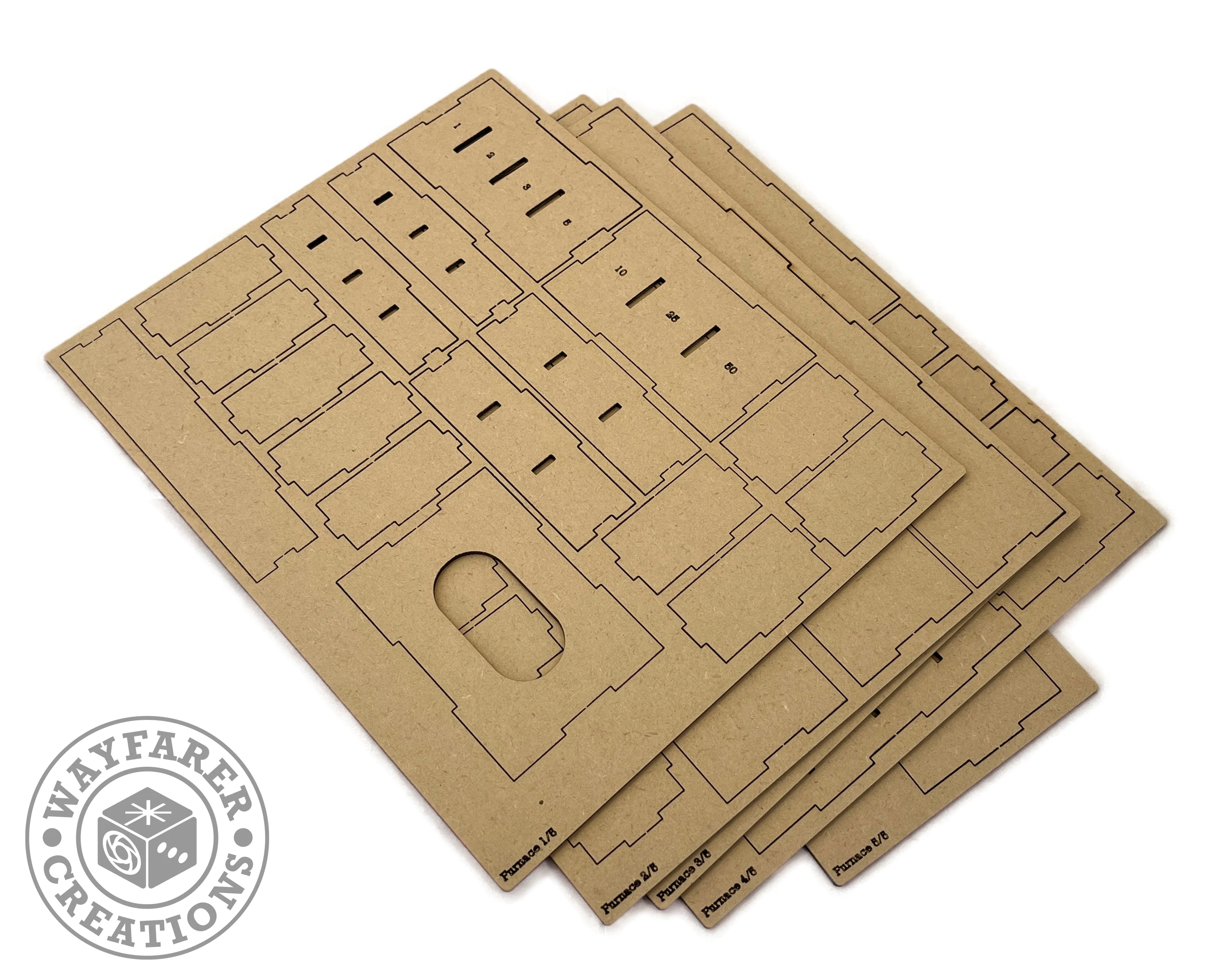 Furnace Board Game Organizer Insert - Image 3