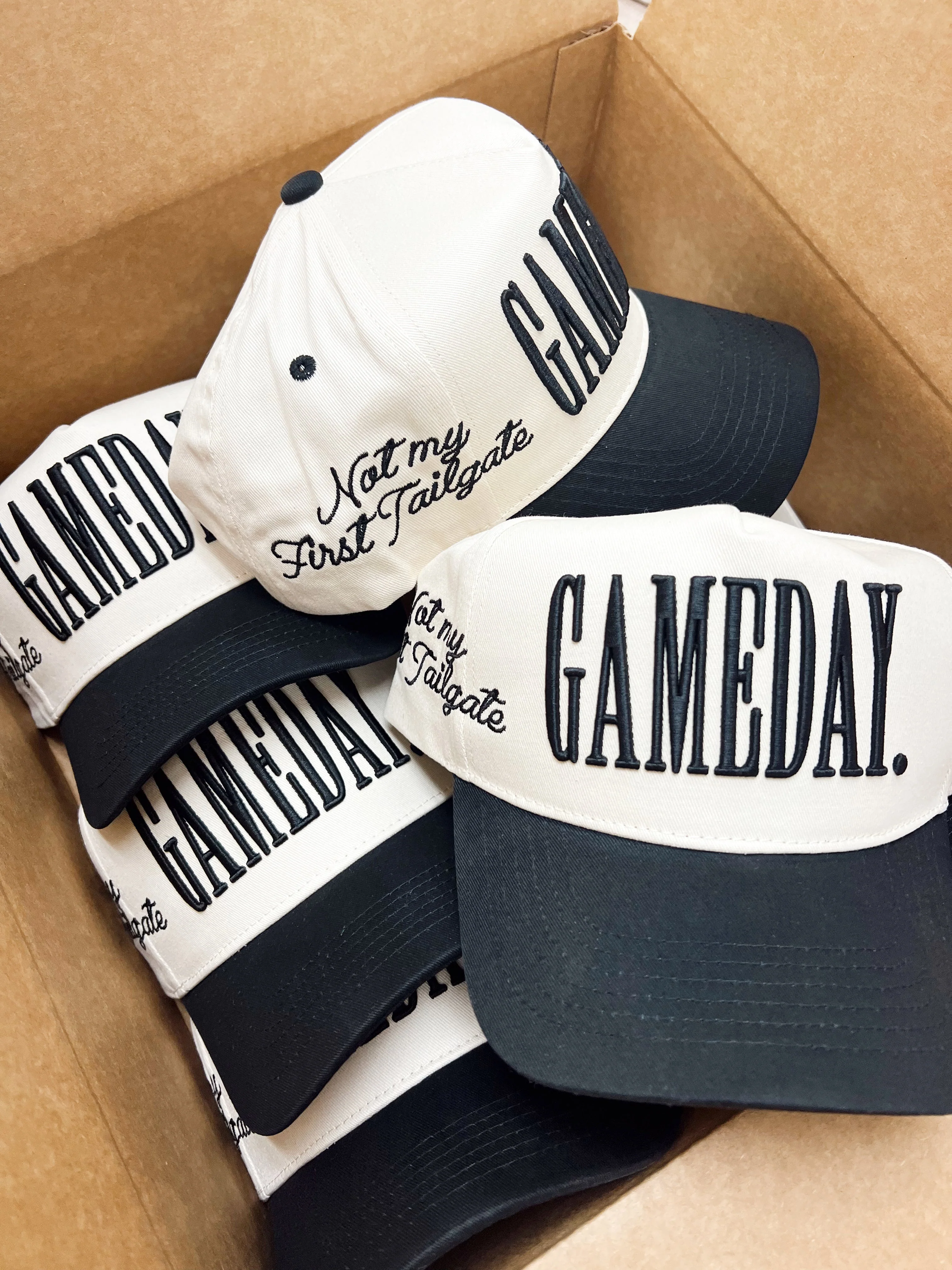 GAMEDAY. - Not My First Tailgate Vintage Trucker Hat - Image 13