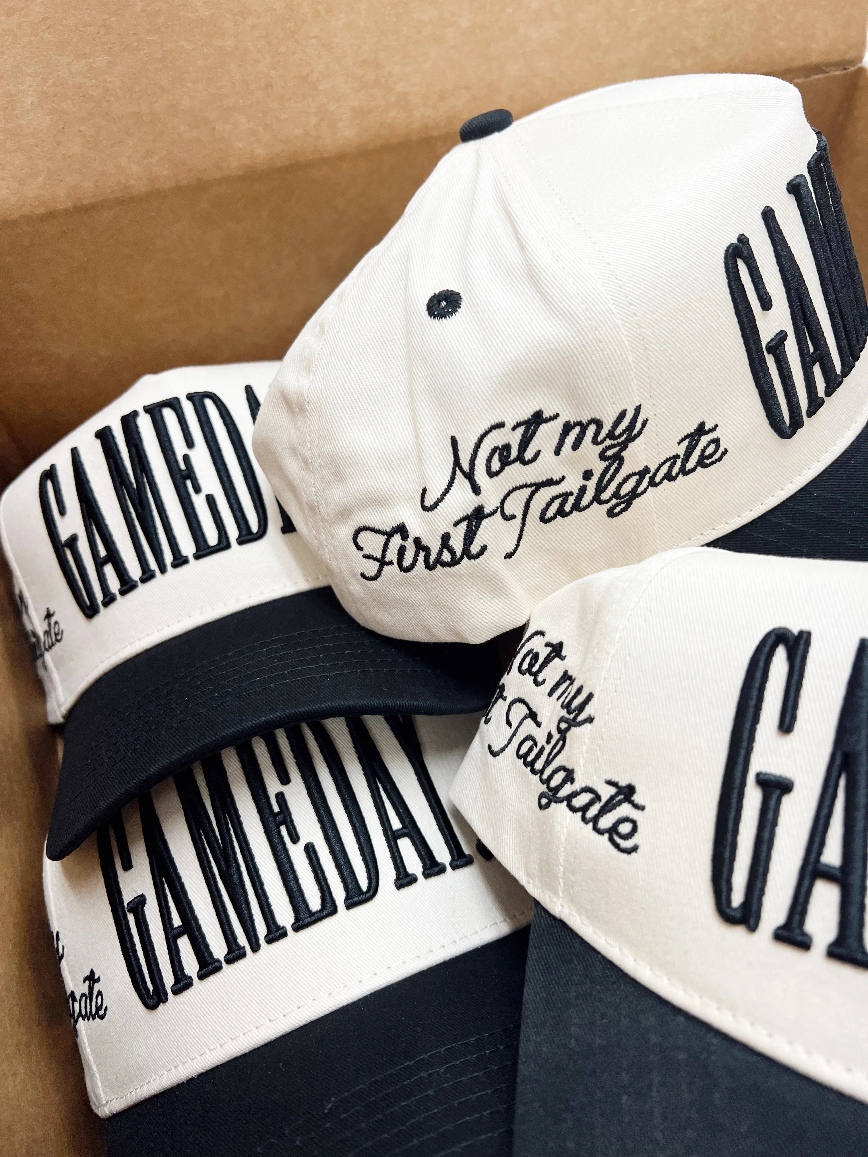 GAMEDAY. - Not My First Tailgate Vintage Trucker Hat - Image 14