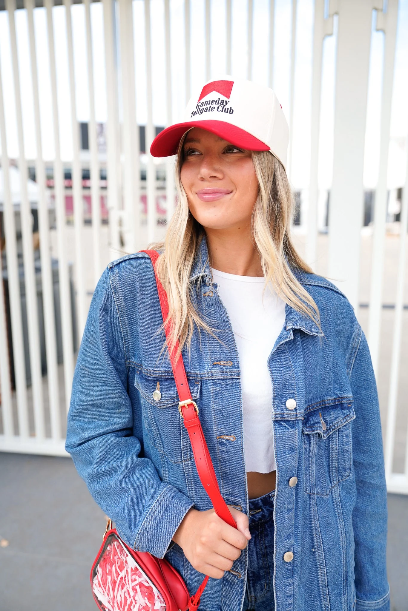 Gameday Tailgate Club - Red Vintage Trucker Hat - Image 7