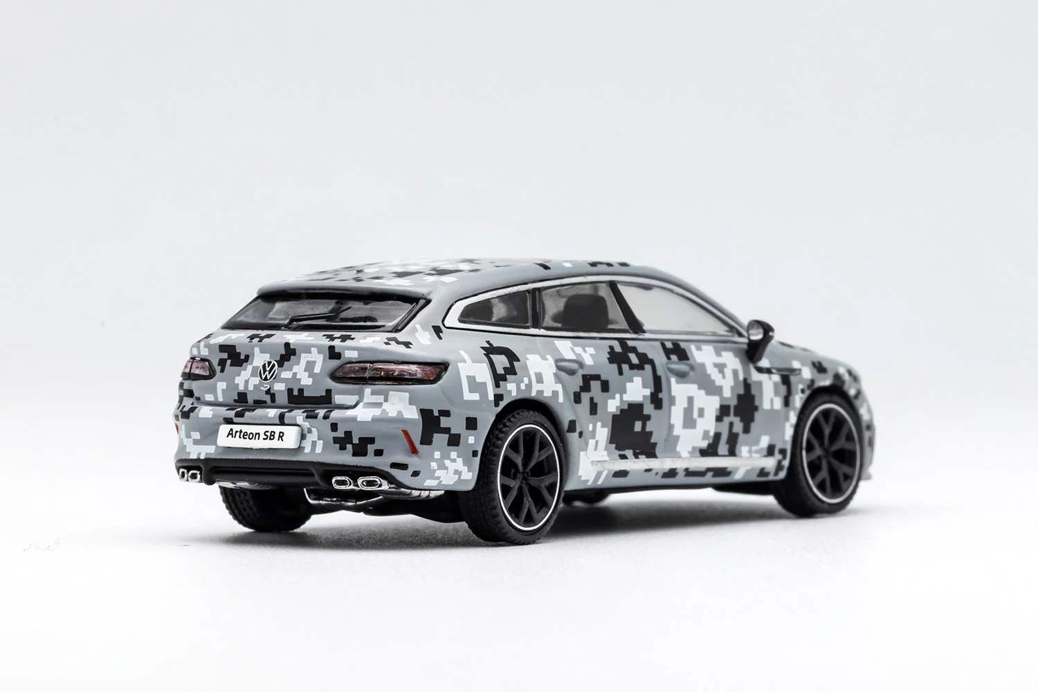 GCD Volkswagen Arteon R Grey Urban Camouflage 1:64 - Image 4