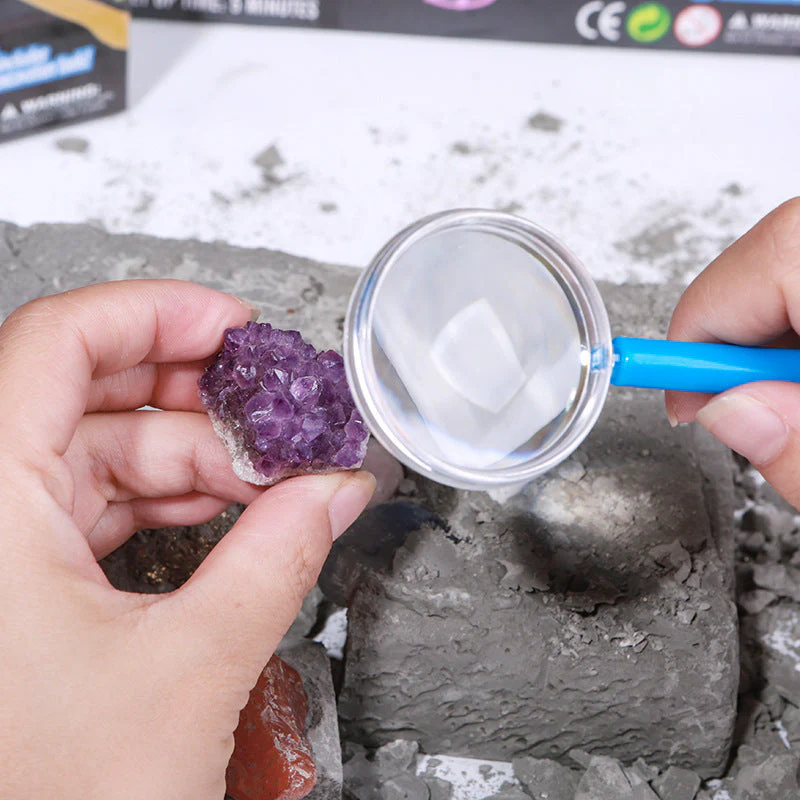 Gem Dig Kit Dig Up 17 Gems STEM Science &amp Educational Toys Make Great Kids Activities - Image 2