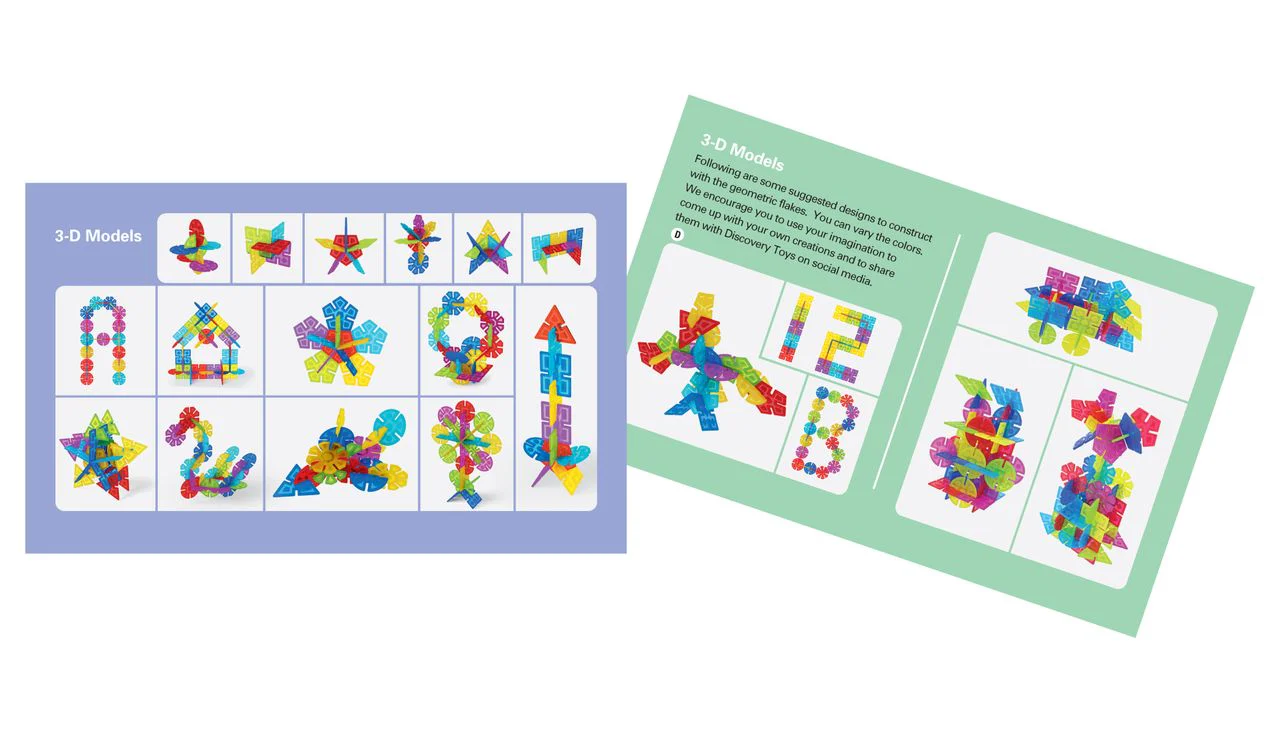 GEO FLAKES ACTIVITY SET Building Construction Play - Image 3