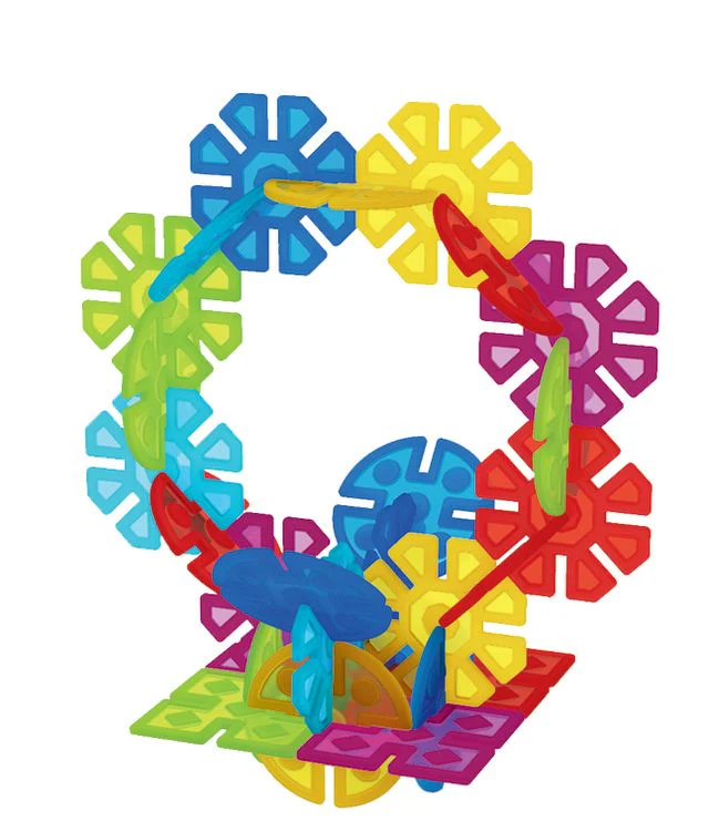 GEO FLAKES ACTIVITY SET Building Construction Play - Image 4