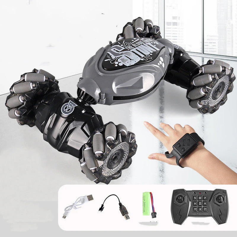 Gesture Sensing Twisting Rc Remote Control Toy Transforming Car - Image 2