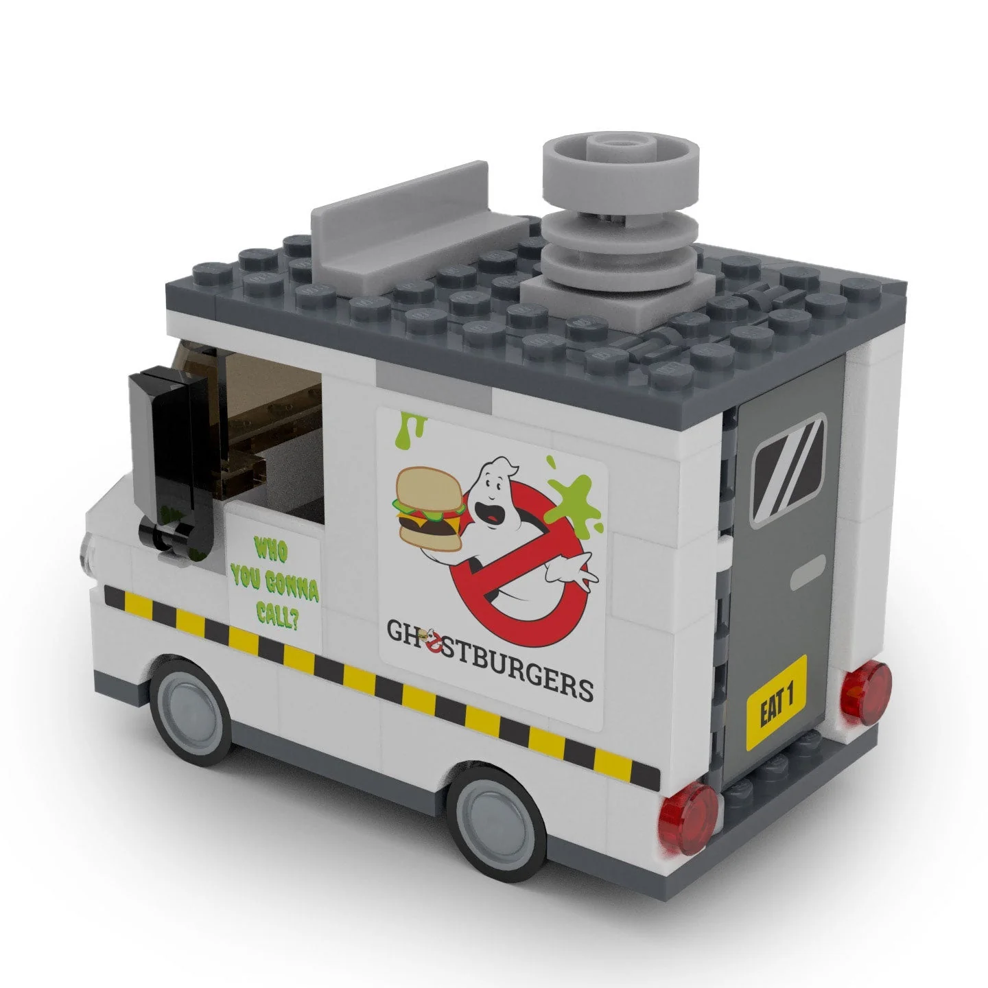 Ghost Burgers Food Truck w/ Minifig - Image 3