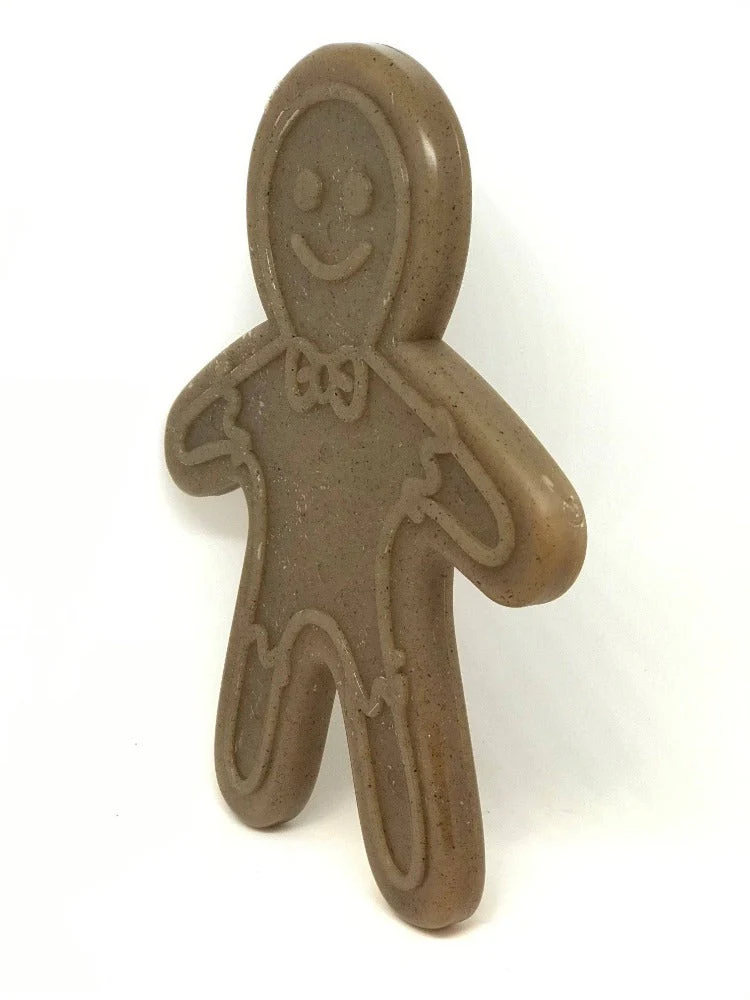 Gingerbread Man Nylon Dog Chew Toy for Aggressive Chewers | USA Made - Image 5