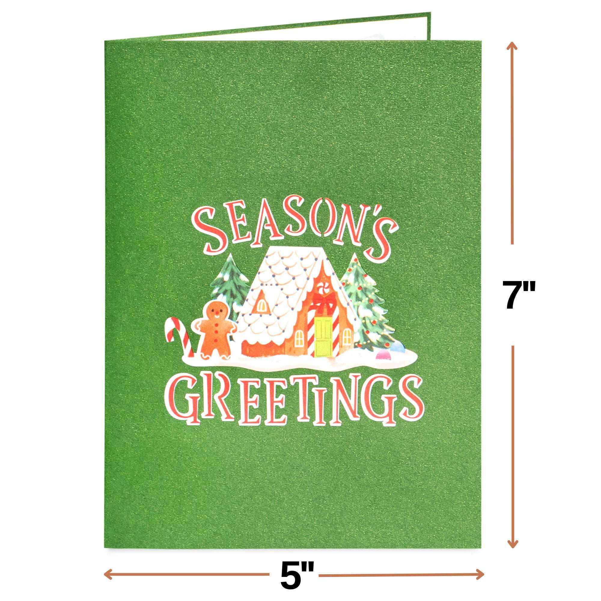Gingerbread Town Pop Up Card - Image 2