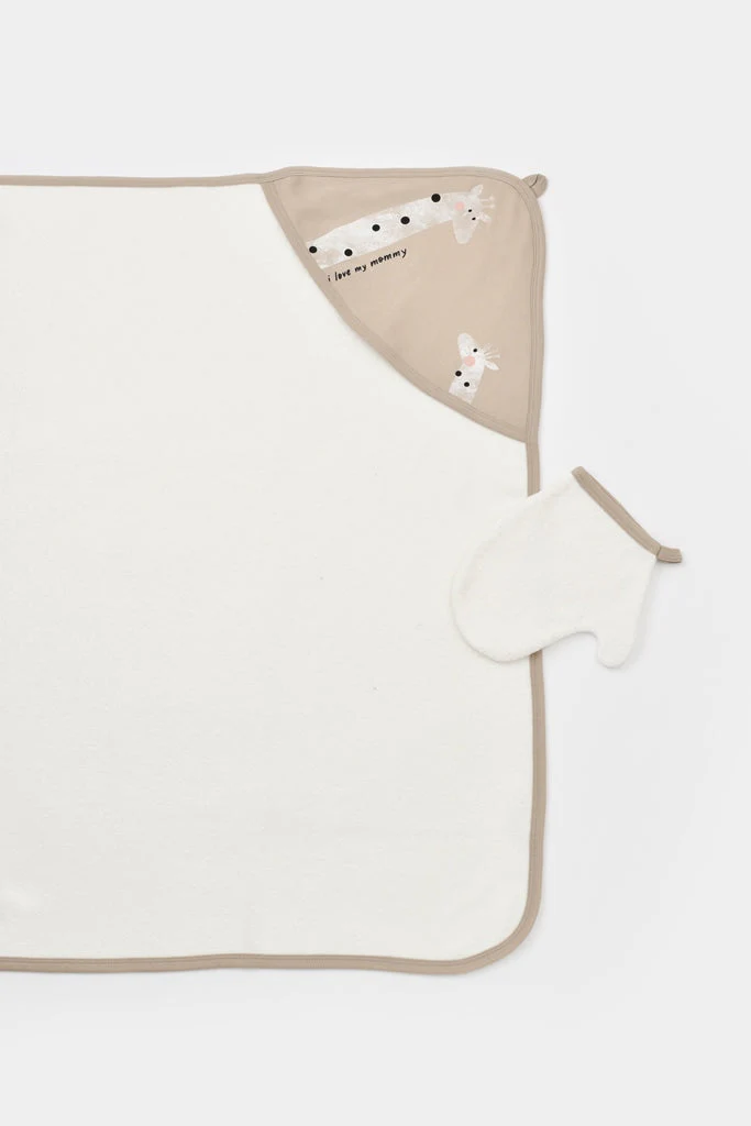 Giraffe 2-Piece Baby Bath Set - Image 2