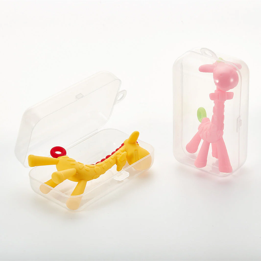 Giraffe Toy for Baby Teether Molar Stick - Image 2