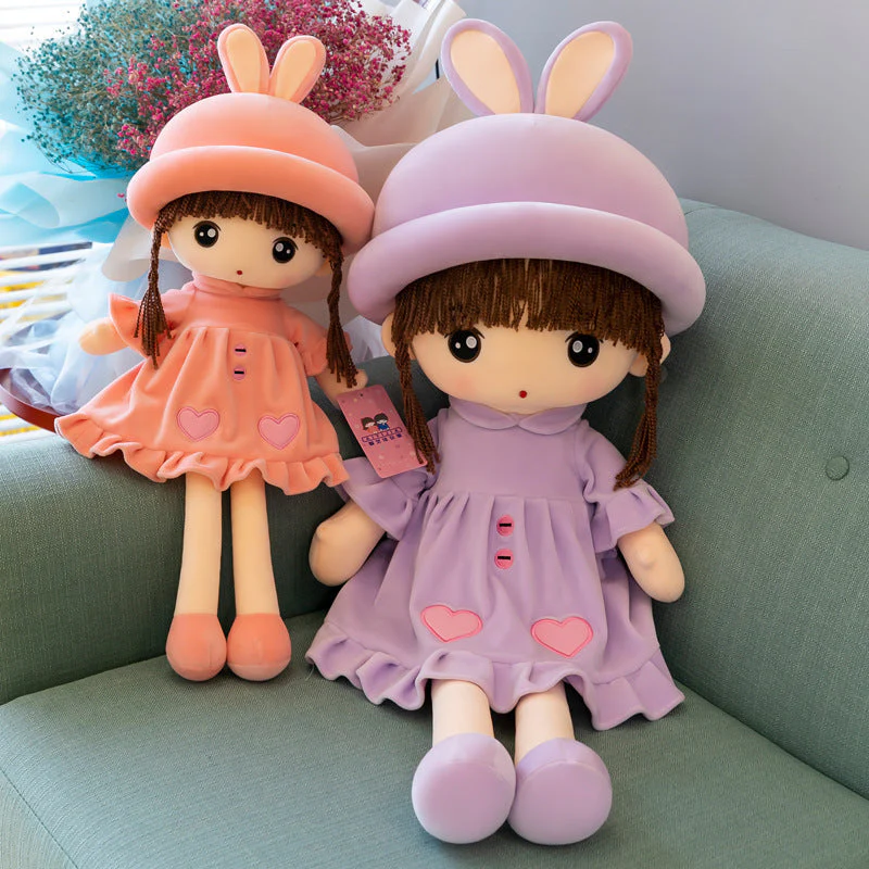 Girl Cute Rabbit Plush Toy Cartoon Doll - Image 2