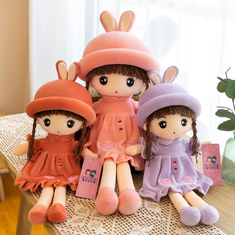 Girl Cute Rabbit Plush Toy Cartoon Doll - Image 3