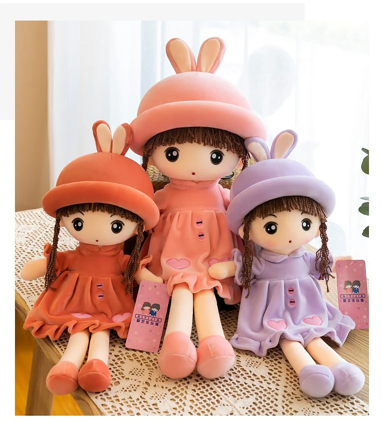 Girl Cute Rabbit Plush Toy Cartoon Doll - Image 6