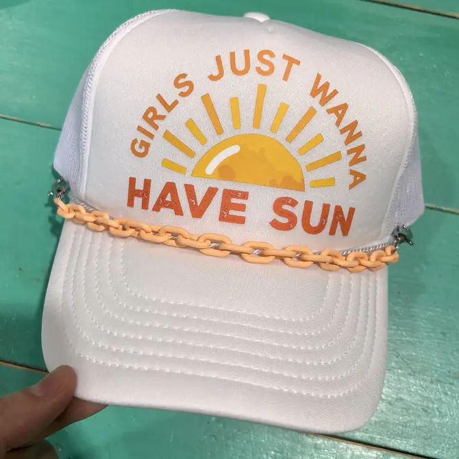 Girls Just Wanna Have Sun Trucker - Image 2