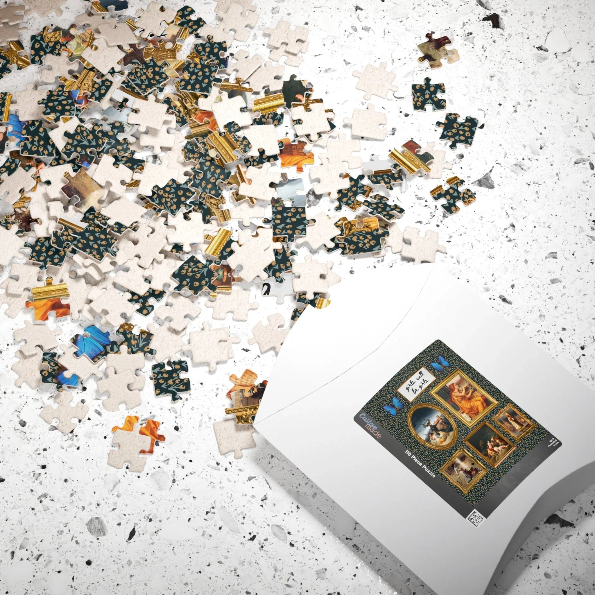 Girls Will Be Girls Famous Paintings of Witches or Witchcraft Puzzle - Image 6