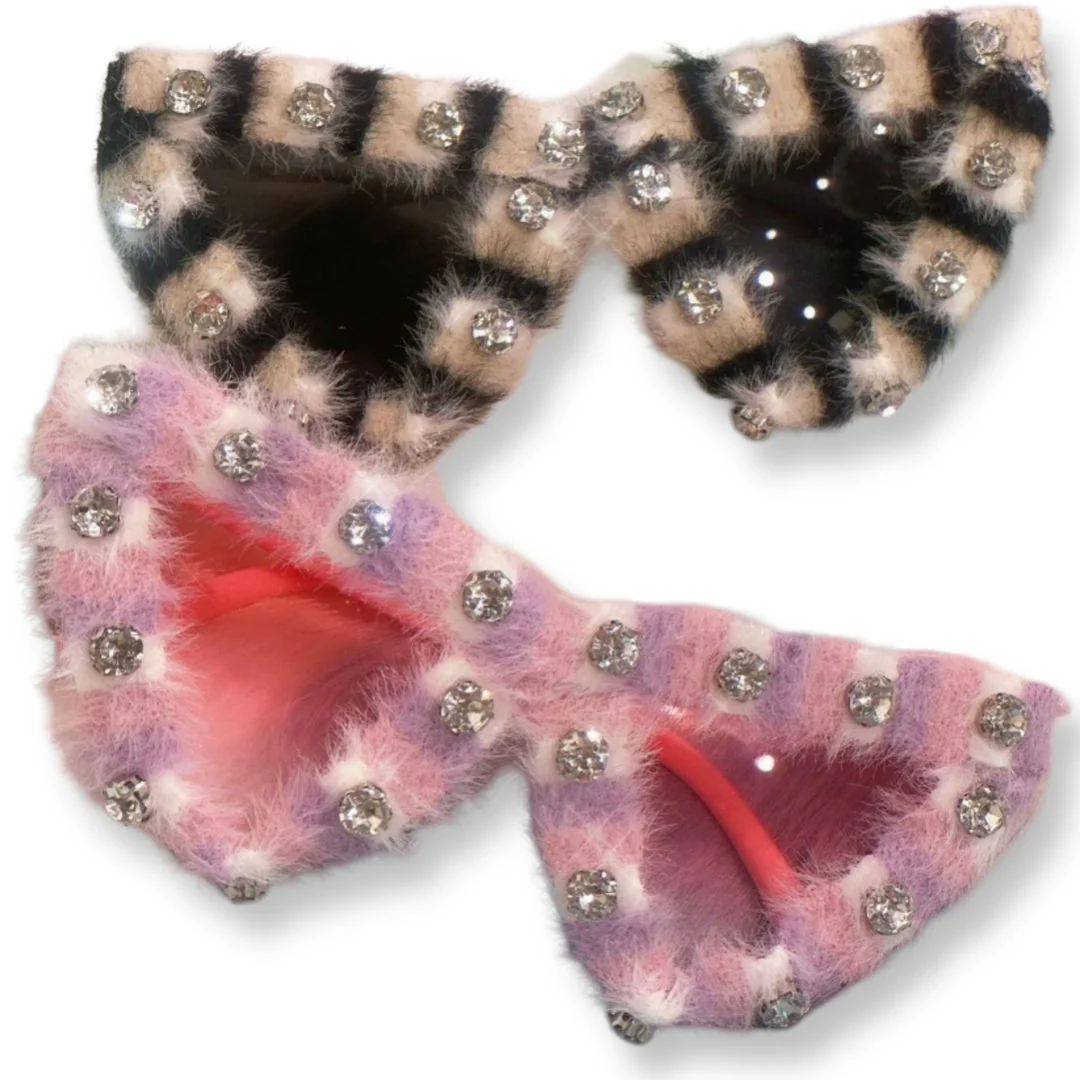 Glam Furry Pet Sunglasses - Image 2