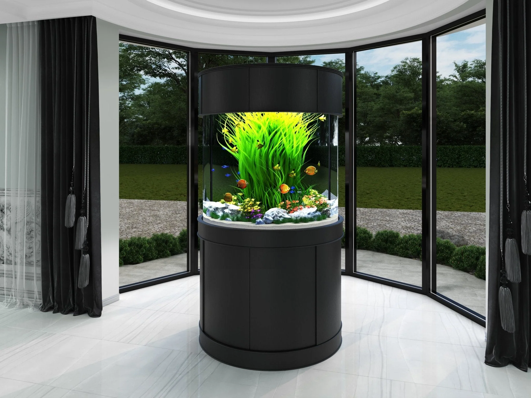 Glass Full Cylinder - Image 3